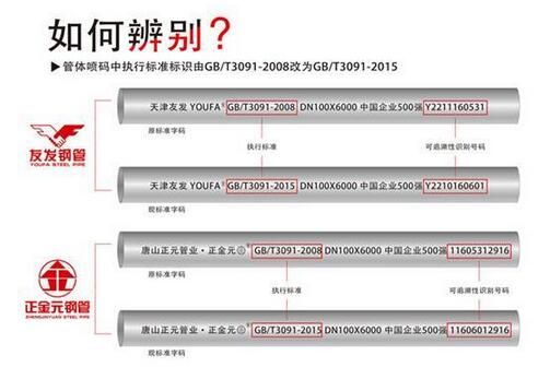 如何辨別新老標(biāo)鋼管？